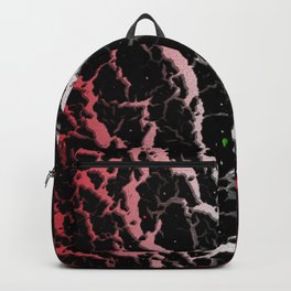 Cracked Space Lava - Coral/White Backpack