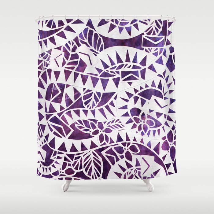 The Color Purple Shower Curtain