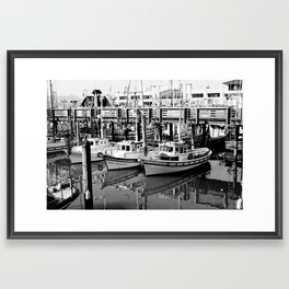 San Francisco Marina Framed Art Print