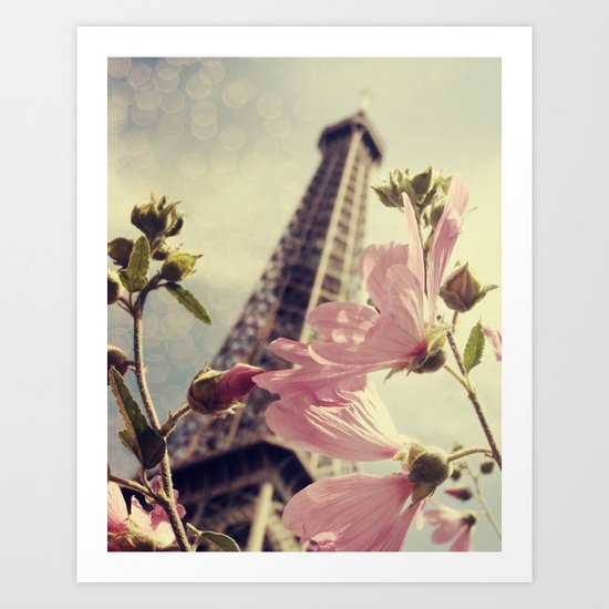 Springtime In Paris Art Print