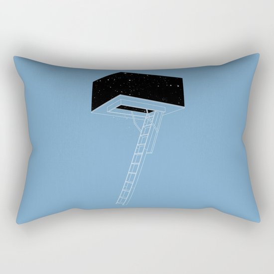The Attic Rectangular Pillow