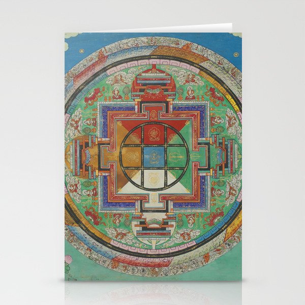 Tibetan Mandala Stationery Cards