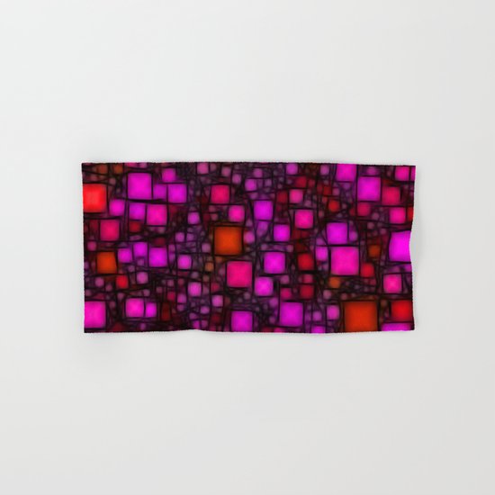 Post It Pink Glow Hand & Bath Towel