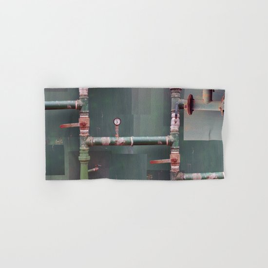 Industrial veins Hand & Bath Towel