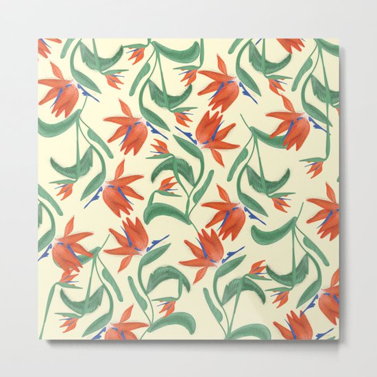 Birds In Paradise Metal Print