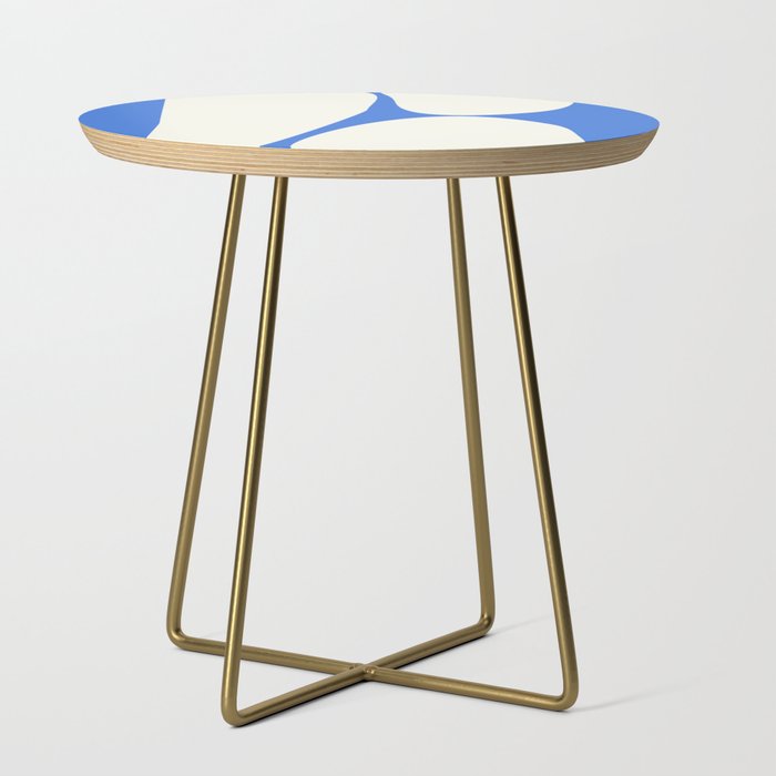 Minimalist Shapes 7 in Blue Side Table