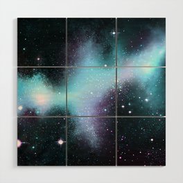 Galactic extravagansa Wood Wall Art