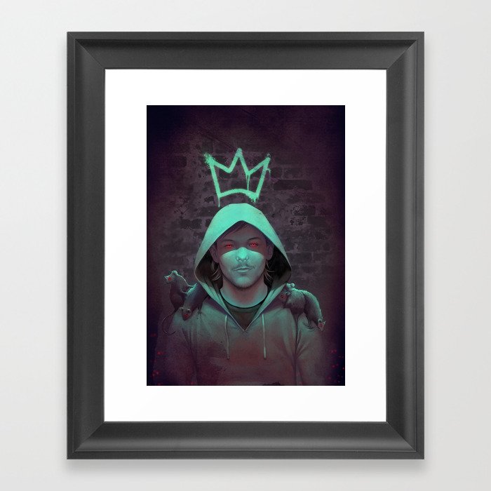 Rat King Framed Art Print