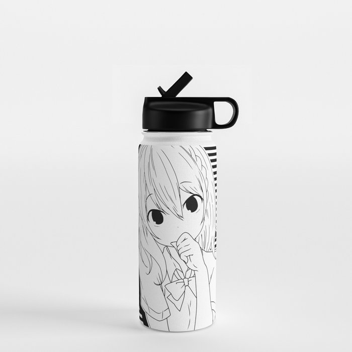 Cute Water Bottle Kawaii Anime Thermal Travel Mug Reusable Stainless Steel Adorable Insulated Bottle Hot or Cold Drinks