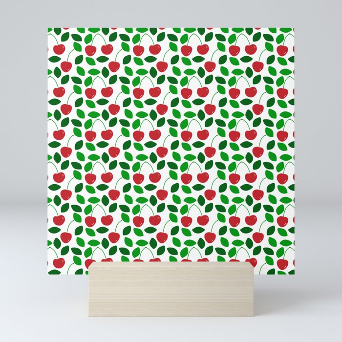 Bing! Cherries Mini Art Print