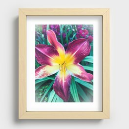 Lily in Color Recessed Framed Print