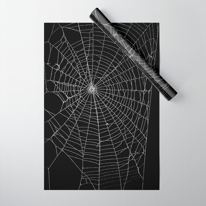 Spider Spider Web Wrapping Paper