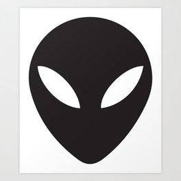 Aliens Dark Art Print | Rocket, Swag, Weird, Dope, Stick, Joke, Aliens, Nice, Eyes, Alien 