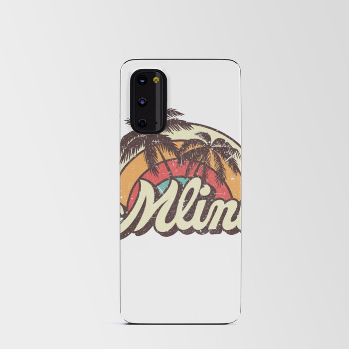 Mlini beach city Android Card Case