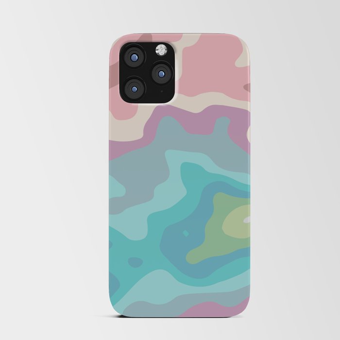 Marble Pastel Sweety iPhone Card Case