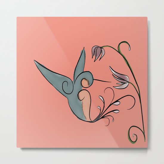 Hummingbird Metal Print