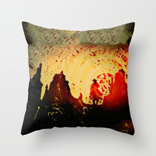 Sundowner Throw Pillow