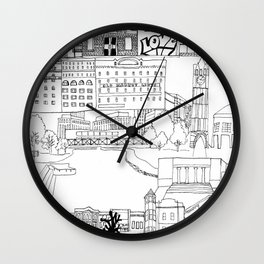 Omaha Wall Clock