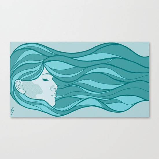 Deep Under Water Canvas Print