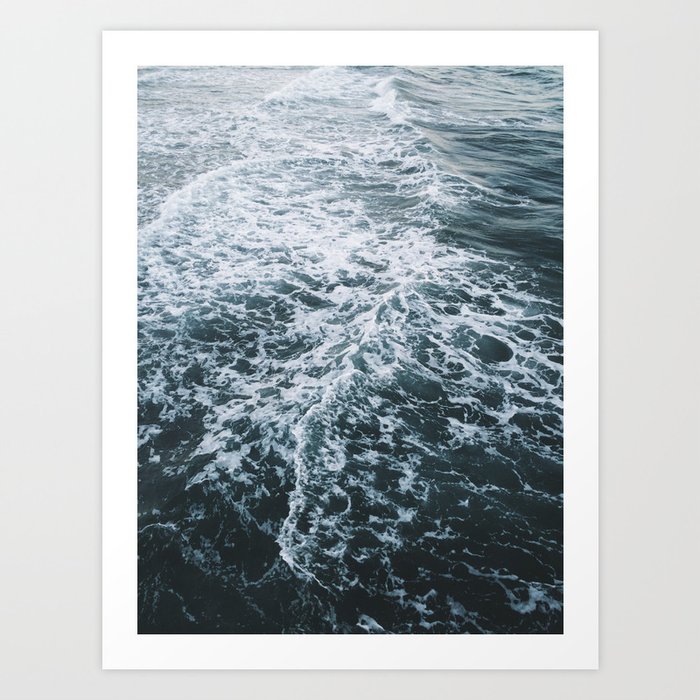 Cold Sea Art Print