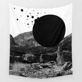 Black Hole Eruption Wall Tapestry