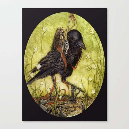 Black Knight Canvas Print
