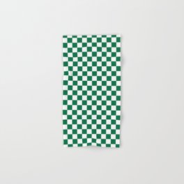 Jacquotha Green Hand Towels for Bathroom Set of 4 - Cute Checkered Hand  Towel