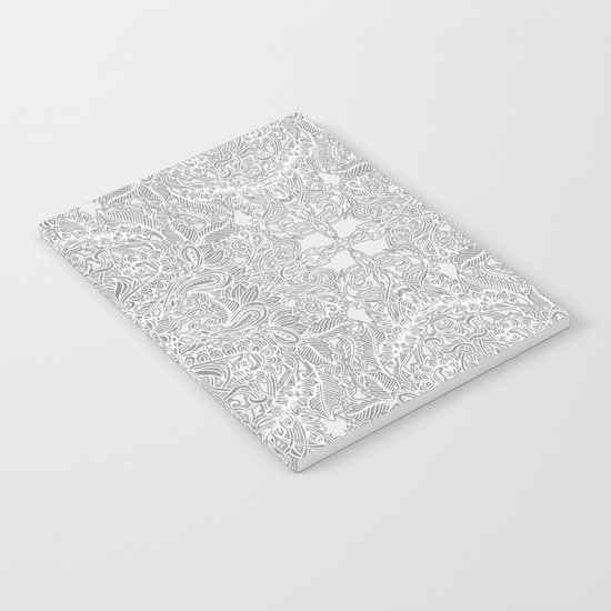 Frost & Ash - an Art Nouveau Inspired Pattern Notebook