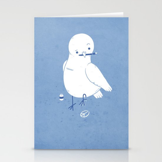 Peaceful painting Stationery Cards