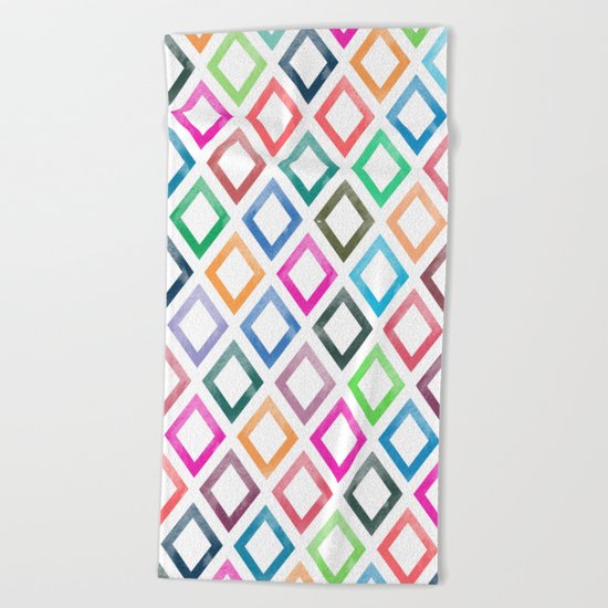 Lovely Pattern III Beach Towel