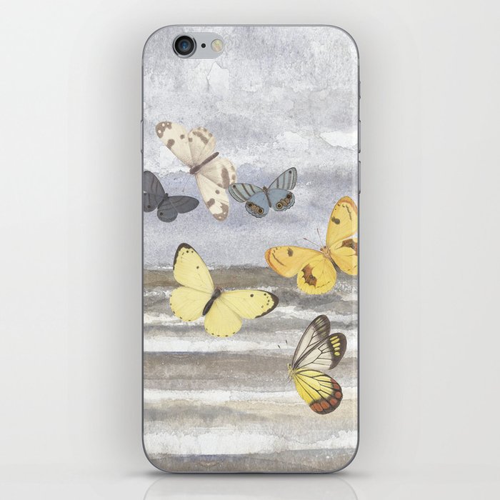 Butterfly escape iPhone Skin