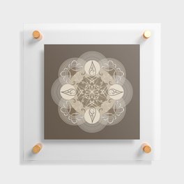 Elemental Mandala Floating Acrylic Print