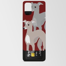 Three Elegant Whippets Android Card Case