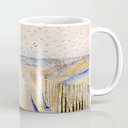 Winter Morning in Ocean City Maryland  Coffee Mug