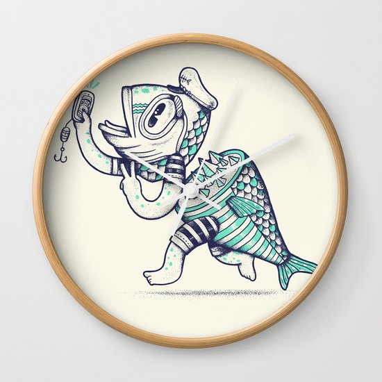 Selfishy Wall Clock