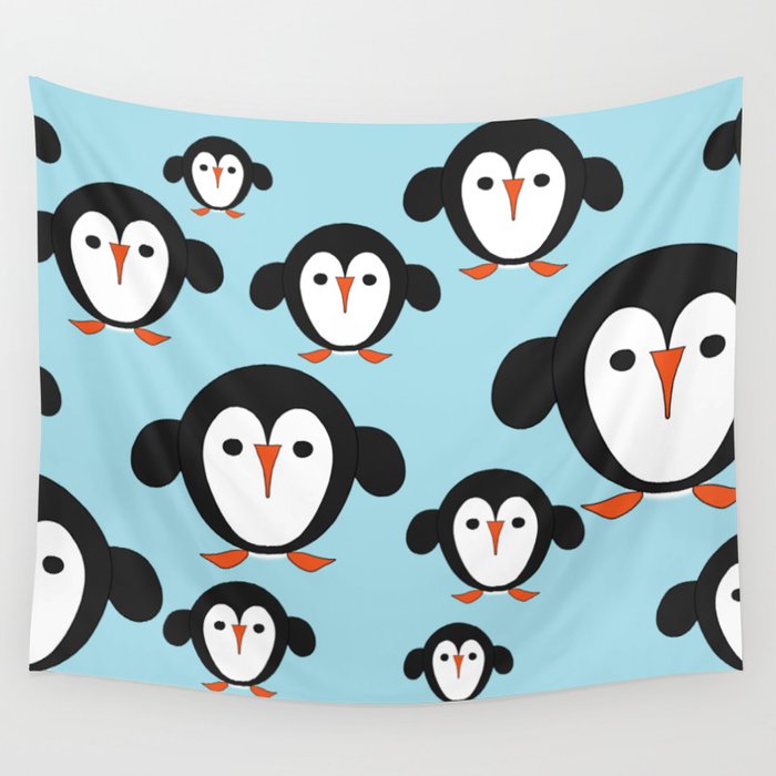 penguin Wall Tapestry