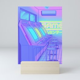 Midnight Arcade Mini Art Print