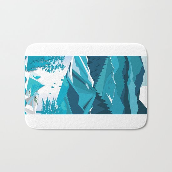 In The Ice Cold North Bath Mat