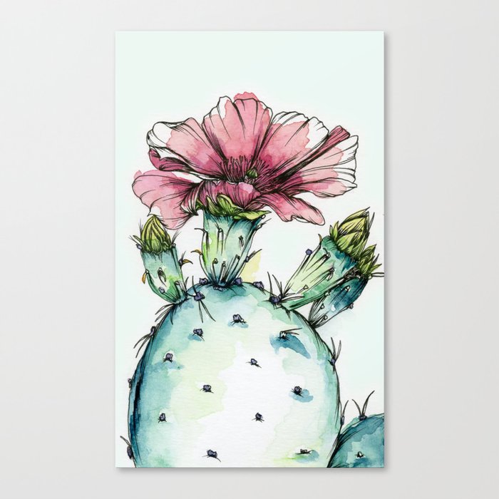 Pricklypear Canvas Print