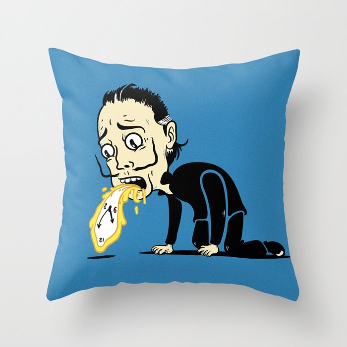 Wasted Time Throw Pillow