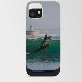 Bodyboard in Portugal iPhone Card Case