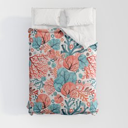 Coral Pattern Comforter