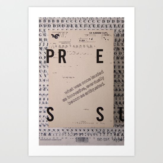 Under Pressure Art Print