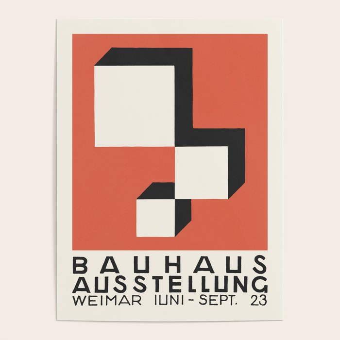Bauhaus Art Exhibition Poster by SolarPrint Society6