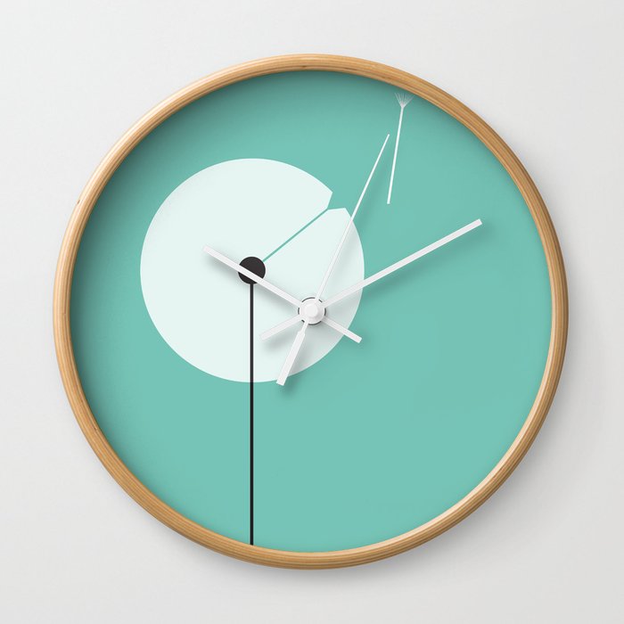Dandelion Wall Clock