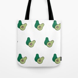 Avocado Pattern Tote Bag
