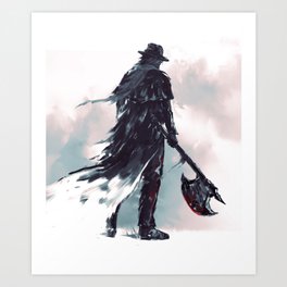 Gascoigne Art Prints For Any Decor Style Society6 Blood borne fan art father gascoigne and his daughter. society6