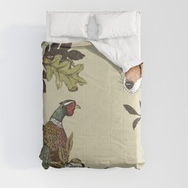 Fox & Pheasant Comforter