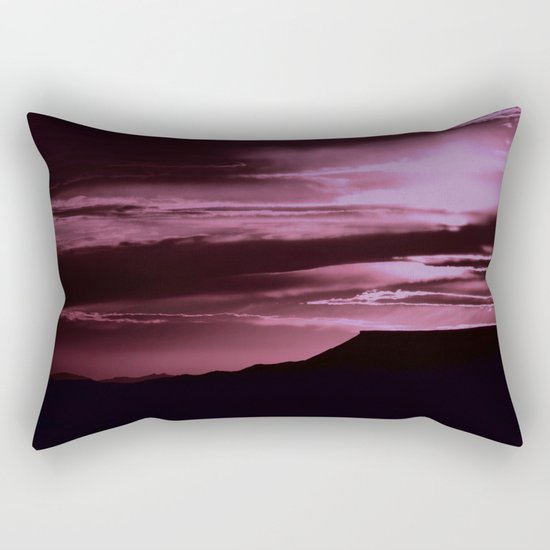 SW Rose Mesa Sunset Rectangular Pillow