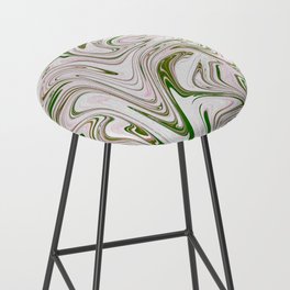 Green Marble Texture Bar Stool